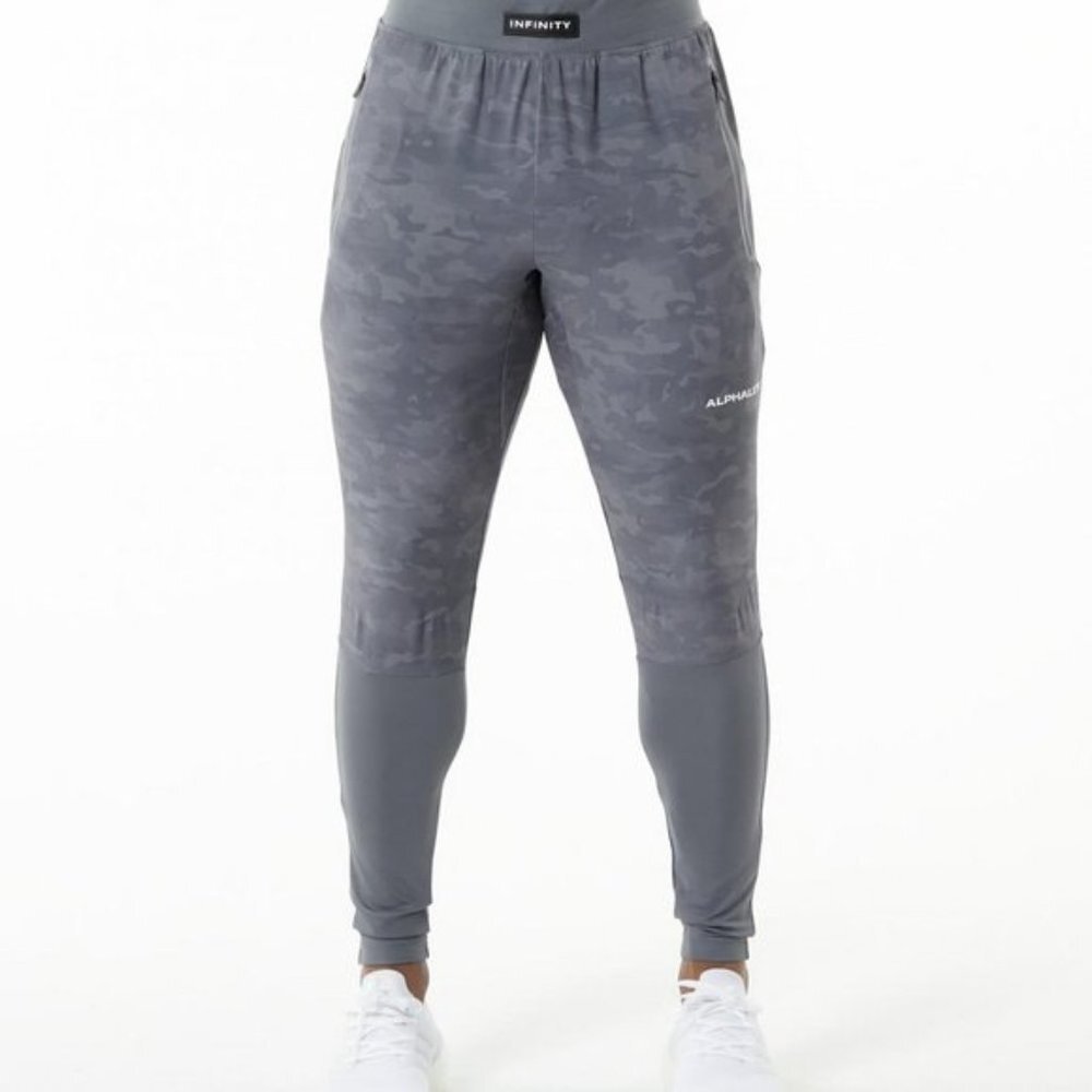 NEW Alphalete Mens Infinity Tech Pant Joggers – Shadow Grey